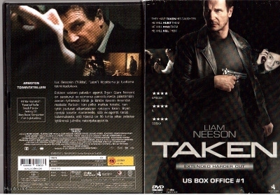 DVD Taken -Extended harder cut