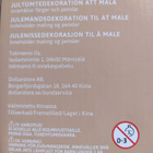 Maalattava joulupukkikoriste - pikkukuva 3