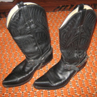 Vintage Tony Mora mustat Bootsit koko 37 - pikkukuva 2