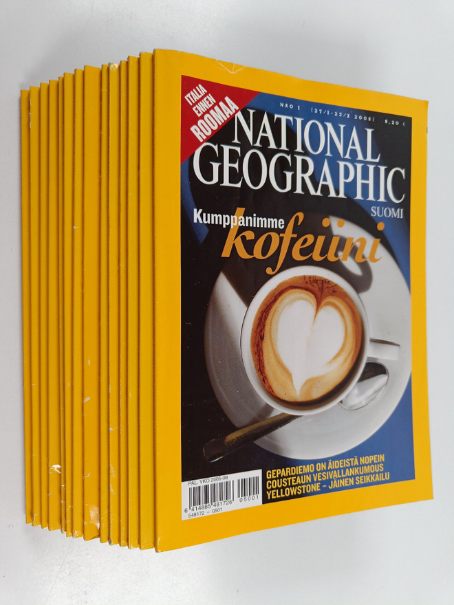 National Geographic Suomi vuosikerta 2005 (1-14)
