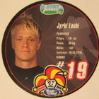 Jyrki Louhi Jokerit pyöreä kiekkojuustokortti - pikkukuva 1