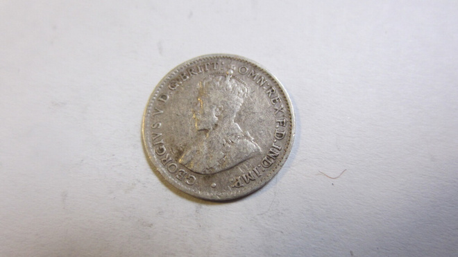 Three Pence Australia 1918