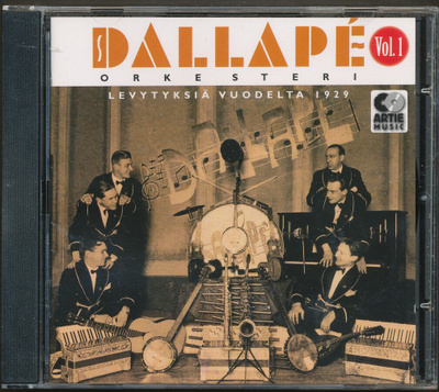 DALLAPÉ orkesteri levytyksiä vuodelta 1929 vol. 1 - CD-levy