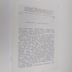 Kristiyhteisö 3/1985 : Ihmisen vapaudesta - pikkukuva 1