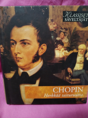 Chopin Herkkää taituruutta, cd &kirjanen.
