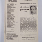 Archibald Joseph Cronin : Joutsenten talo - pikkukuva 2