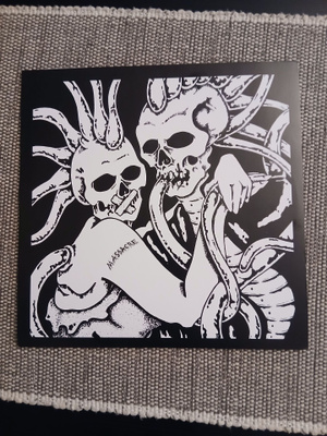 Massacre/Sekaannus - split LP