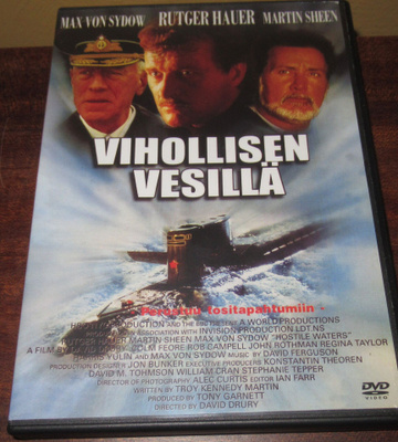 Vihollisen vesillä dvd trilleri/sota, toiminta, jännitys