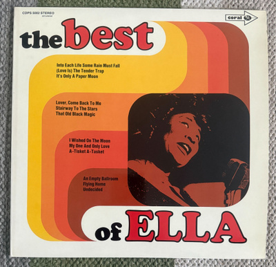 ELLA FITZGERALD: THE BEST OF ELLA (LP) 1969