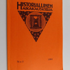 Historiallinen aikakausikirja 3/1984 - pikkukuva 1