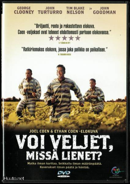 Joel & Ethan Coen : Voi veljet, missä lienet? (Loppuunmyyty)
