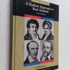 David M. Bressoud : A radical approach to real analysis - pikkukuva 1