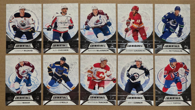 2021-22 Upper Deck Credentials (NHL)