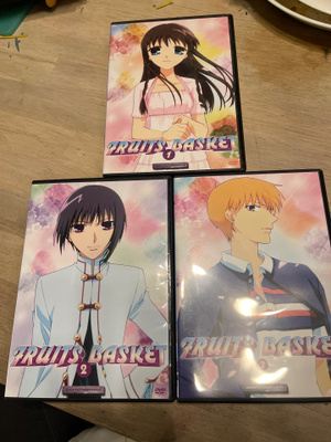 Fruits Basket Complete Series anime DVD 6 levyä