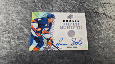 Robin Salo 2021-22 SPx Super Scripts Auto