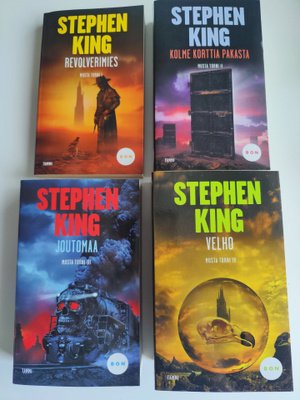Stephen King Musta torni-sarja pokkarit