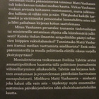 Eveliina Talvitie: Matti Vanhanen Mies joka halusi olla asia - pikkukuva 2