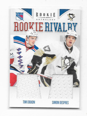 2012 Rookie Rivalry # Tim Erixon & Simon Despres paita