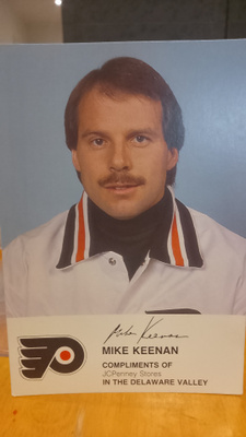 Rare jc penney Flyers Mike Keenan!!