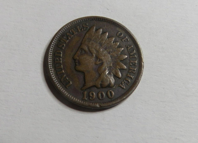 USA Indian Head Cent 1900