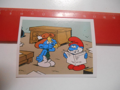 K16 Smurffit Panini tarra # 184