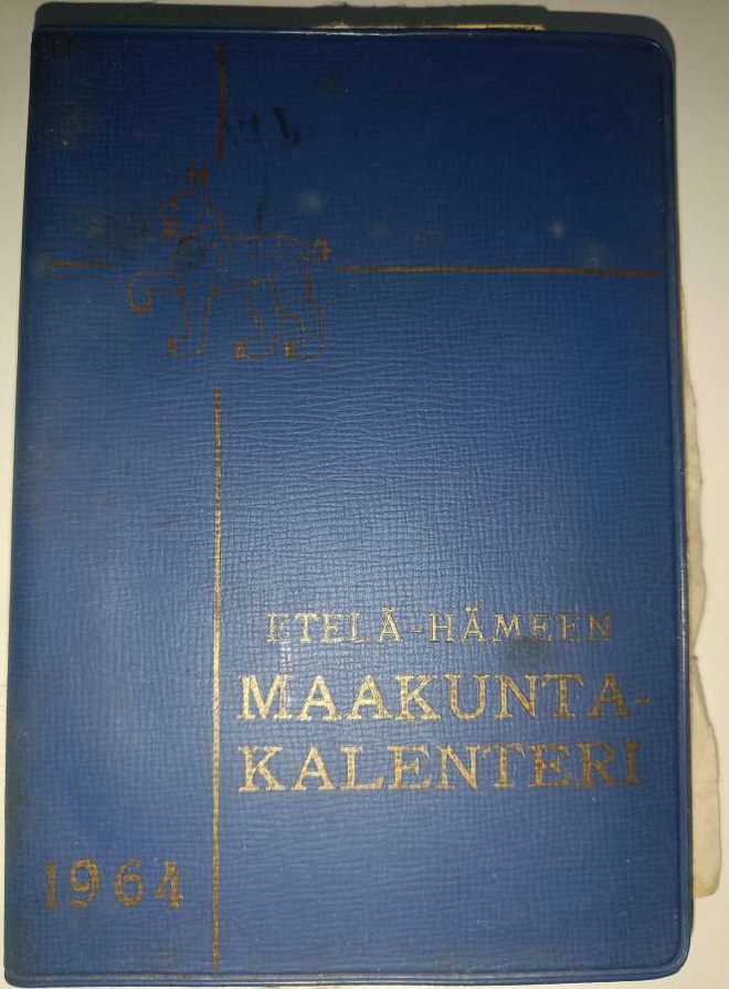 Etelä-Hämeen maakuntakalenteri 1964