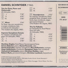 Daniel Schnyder - Winds - CD - pikkukuva 2