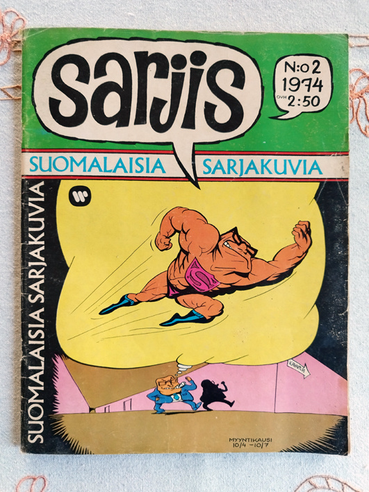Sarjis N:o 2 1974 SUOMALAISIA SARJAKUVIA