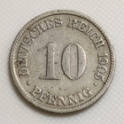Saksa 10 Pfennig 1905D - pikkukuva 1