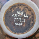 VANHA Kulho Arabia Rusko Ulla Procope Leima 10-1967 - pikkukuva 1