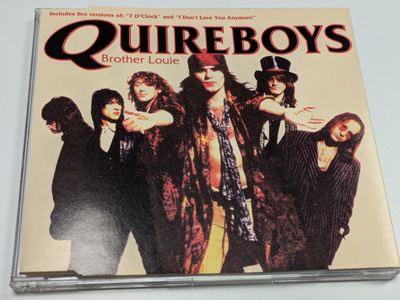 Quireboys - Brother Louie (CD) NEAR MINT!! Maxi-single