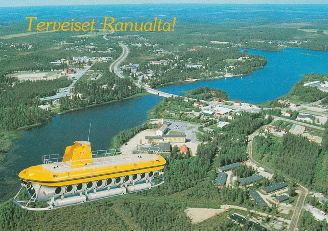 LAIVAKORTTI - SUKELLUSVENE KULTAINEN TAIMEN - 2