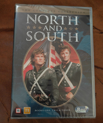 8-DVD North And South Complete Collection