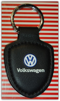 Pieni nahkainen Volkswagen avaimenperä