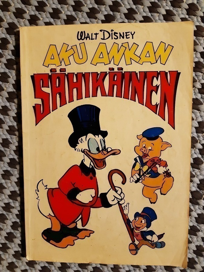 Aku Ankan Sähikäinen 1972 + TARRA!!