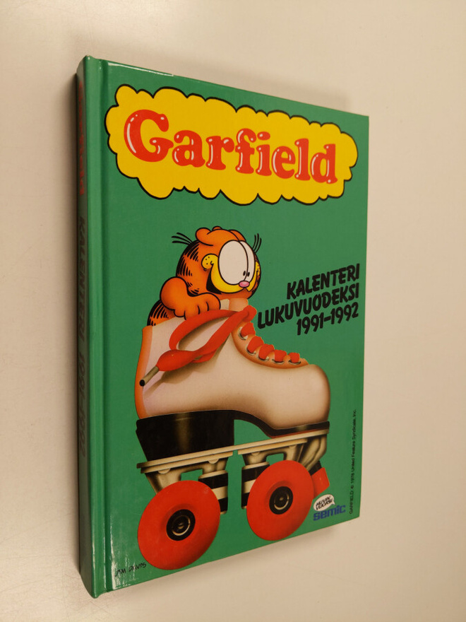 Garfield - kalenteri lukuvuodeksi 1991-1992