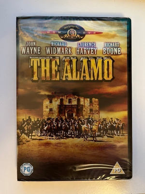 Alamo (1960) John Wayne -elokuva (UUSI) DVD