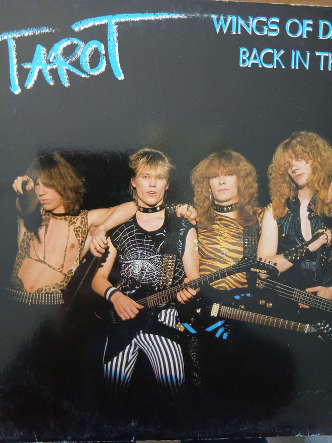 Tarot : Wing Of Darkness / Back In The Fire. 12" Maxi single