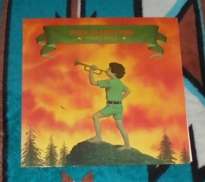 JOHN HARTFORD ~ Morning Bugle ~ LP orig. US painos + liite