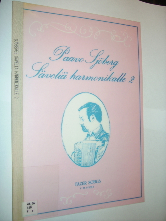 Paavo Sjöberg - SÄVELIÄ HARMONIKALLE 2 (Sis.postikulut)
