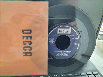 JUHA ''WATT'' VAINIO, Kansi kiinni ja kuulemiin, 7'' -74