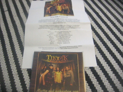 Tiktak - Mutta mä rakastan sua (promo cds)