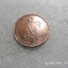 10  penniä   1915   siistikuntoinen      kl 8-9 - pikkukuva 2