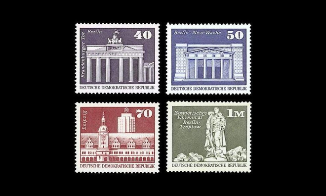 DDR 1879-82 ** Käyttösarja rakennuksia (1973)