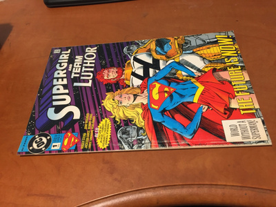 DC SUPERGIRL AND TEAM LUTHOR 1/1993 HYVÄ