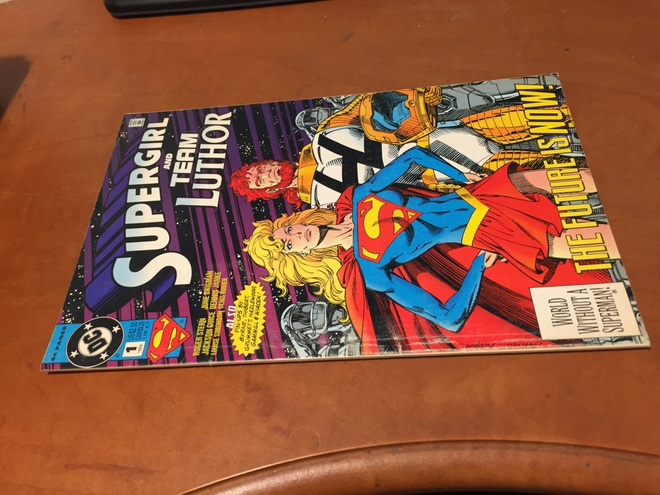 DC SUPERGIRL AND TEAM LUTHOR 1/1993 HYVÄ