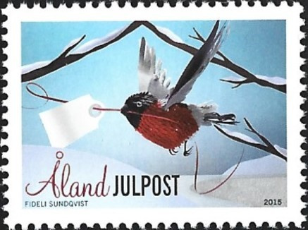 Åland 2015  Joulu  Julpost  ** LaPe 404