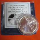 Suomi 10e hopea juhlaraha Suomen lippu - 2008 - pikkukuva 2