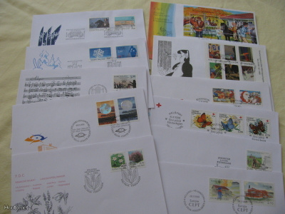 Vuoden 1990 FDC kuoret