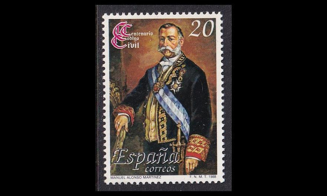 Espanja 2849 ** Siviililaki 100v (1988)